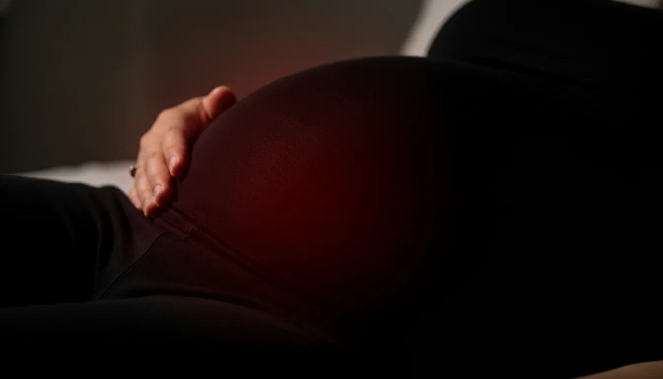 lower stomach pain during pregnancy 3rd trimester