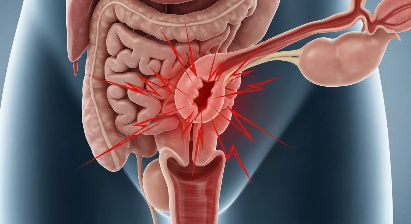 sharp pains in cervix sign of labour