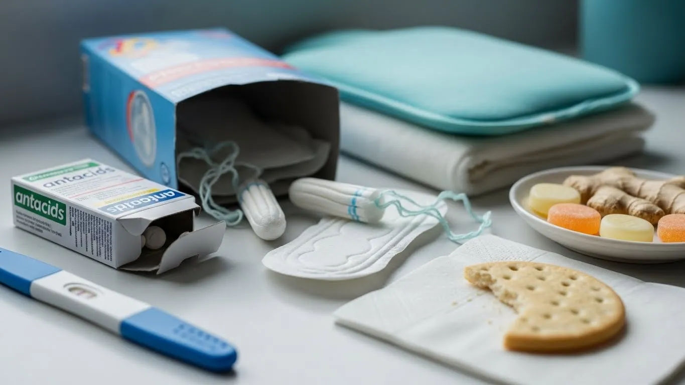 symptoms of pregnancy during periods