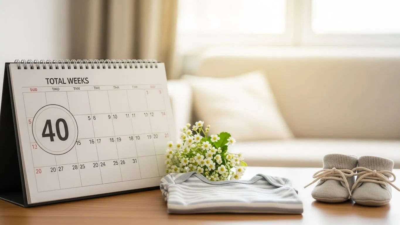 total weeks of pregnancy