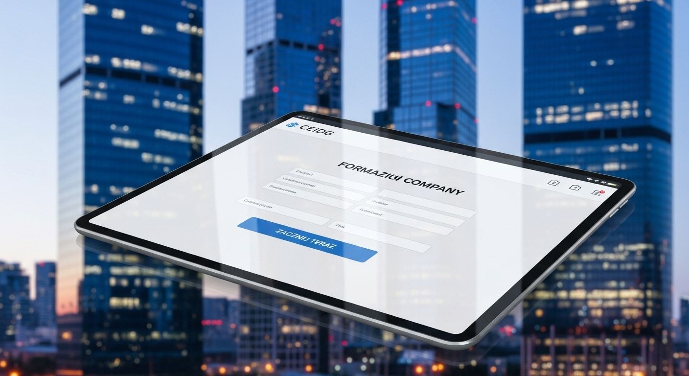 CEIDG Założenie Firmy: Rozpocznij Biznes