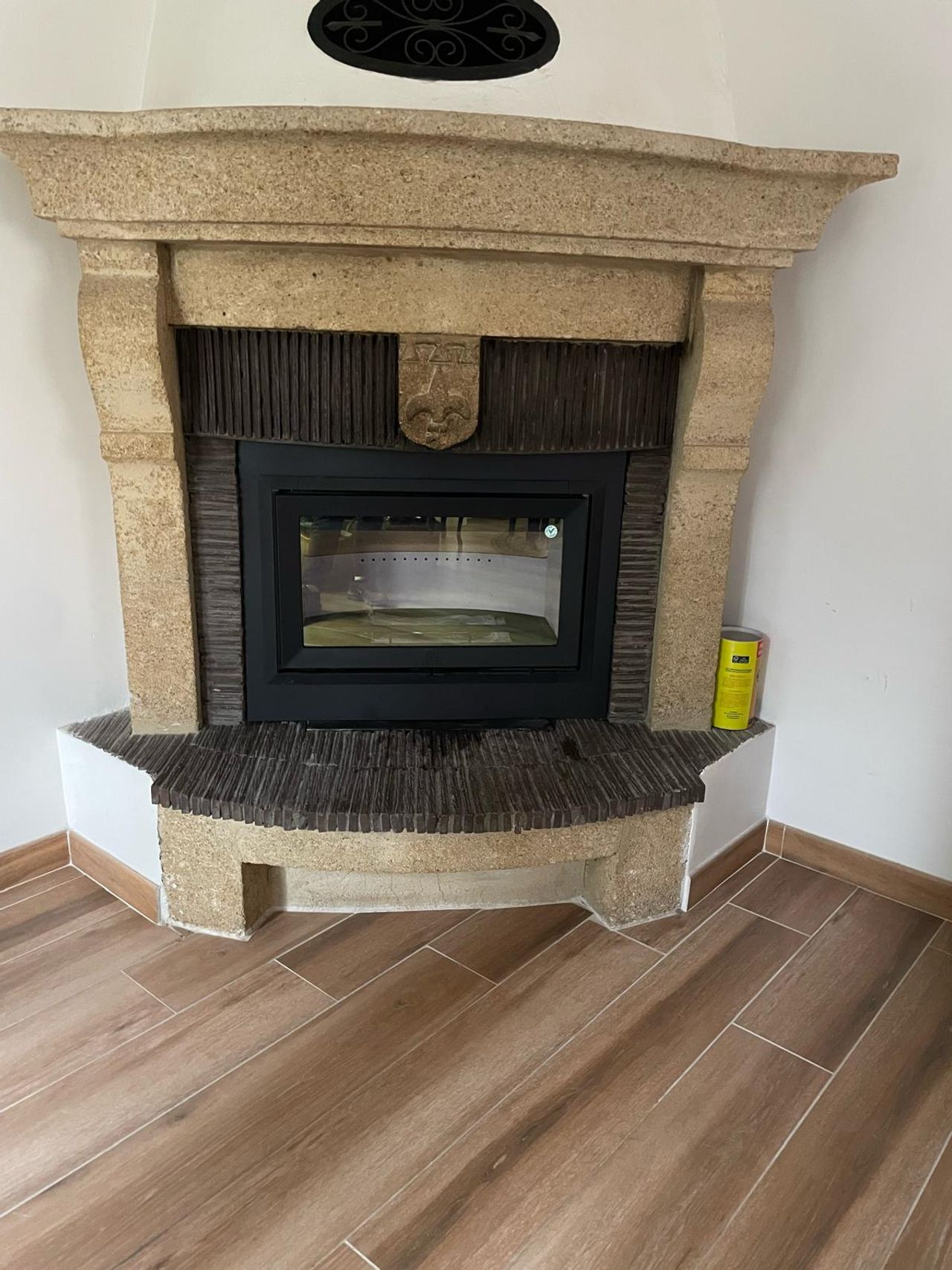 Installation chez un client par Ambiance Feu