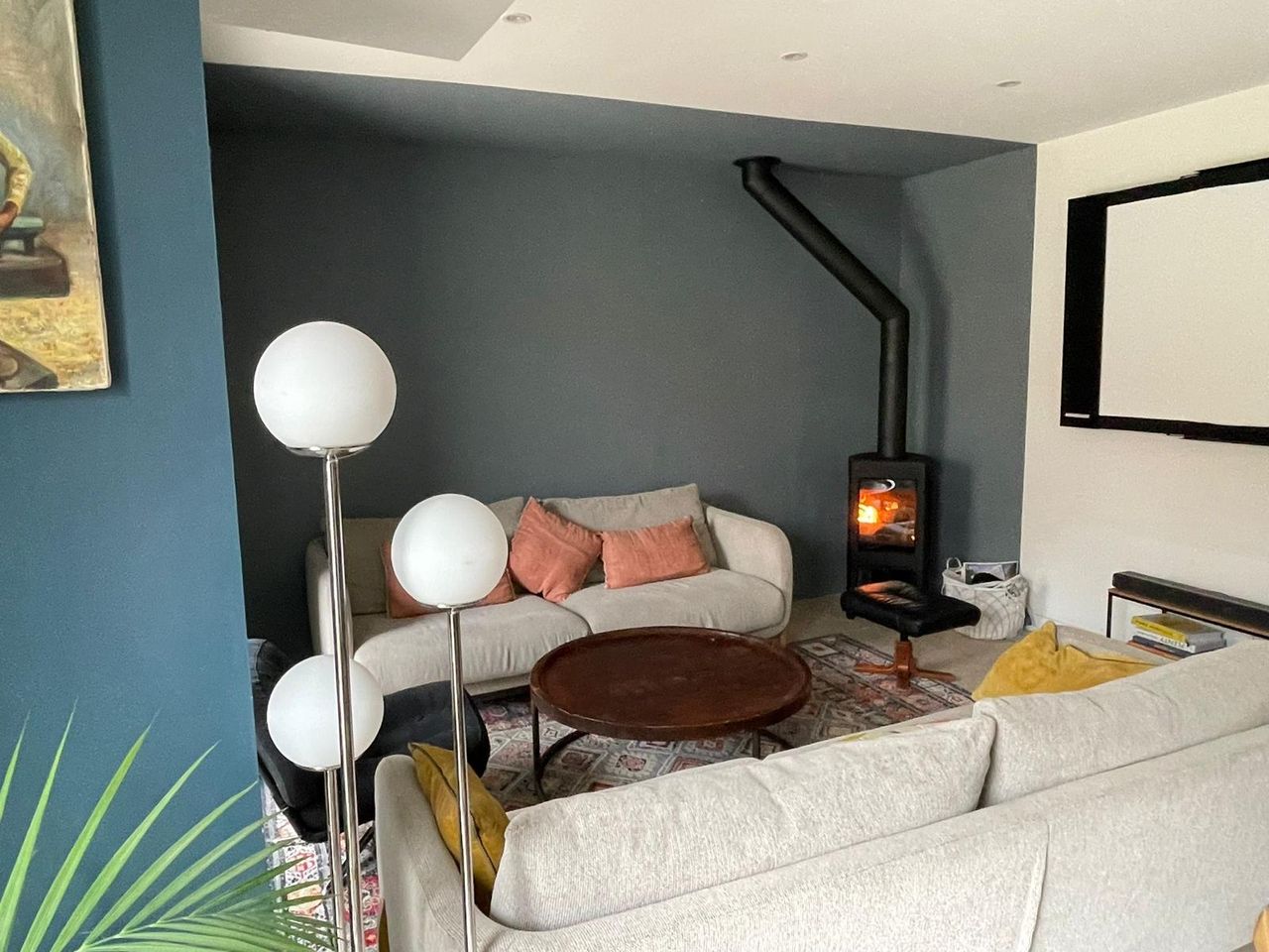 Installation chez un client par Ambiance Feu