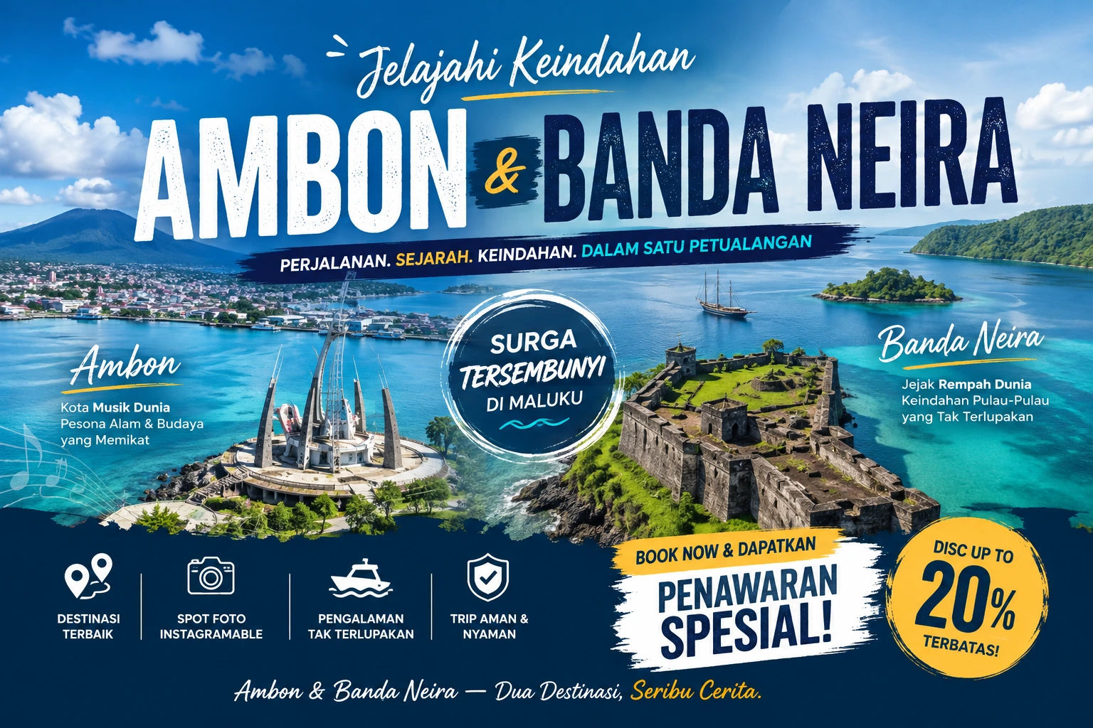 Pemandangan Laut Ambon