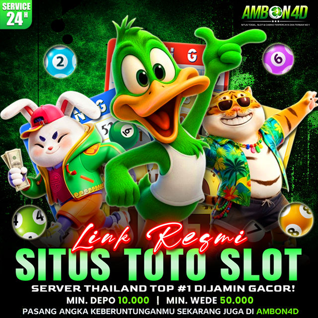 AMBON4D 💥 Link Togel Online dan Slot Gacor Favorit dengan Server Anti Lag Tahun Ini