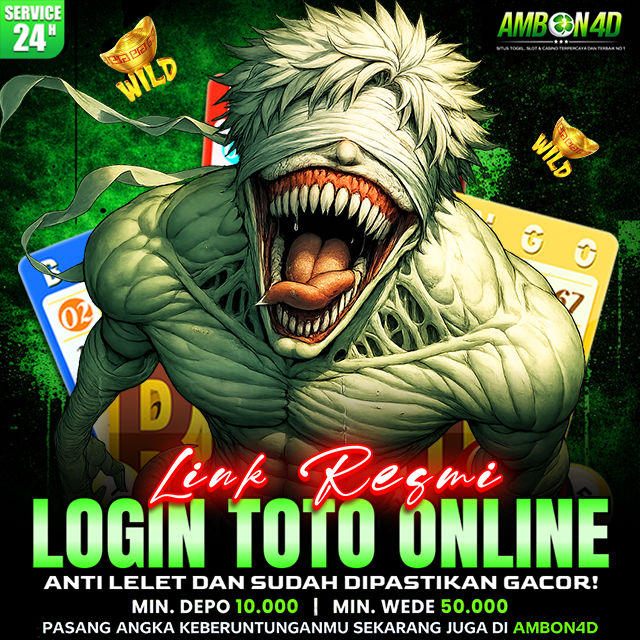 AMBON4D : Situs Slot Online Gacor dan Toto Resmi dengan Game Favorit Paling Ramai