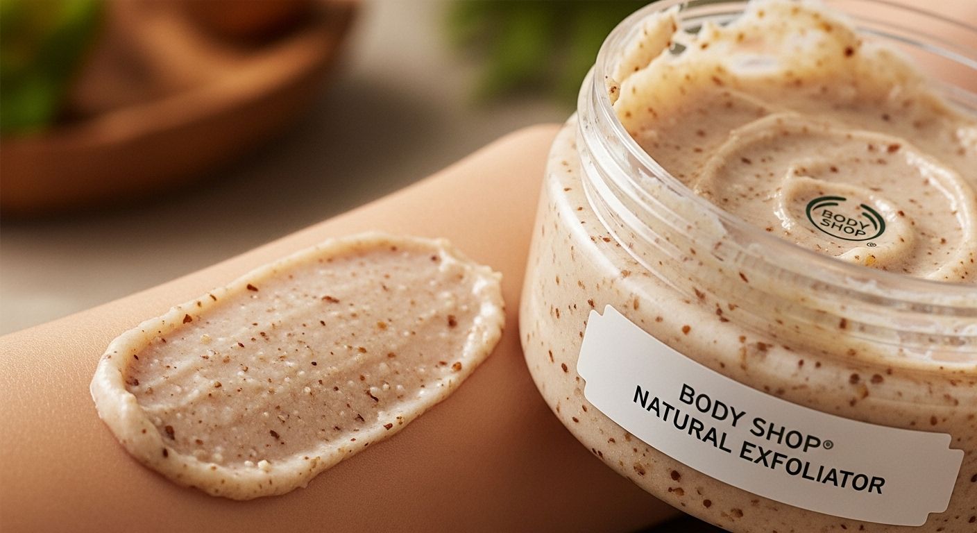 Body Shop Exfoliator: Smooth Skin Glow