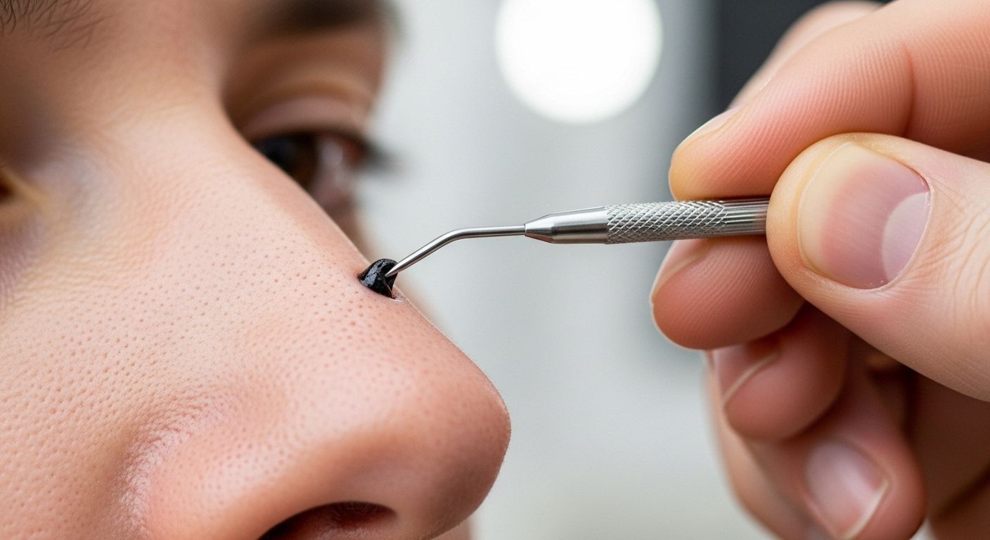 deep rooted blackhead removal at home