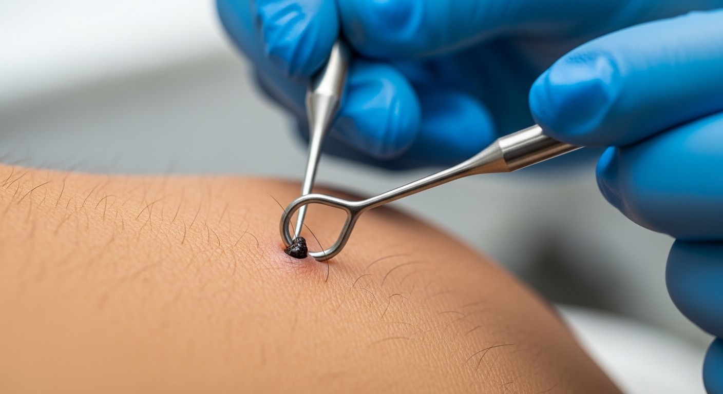 deep rooted blackhead removal on back