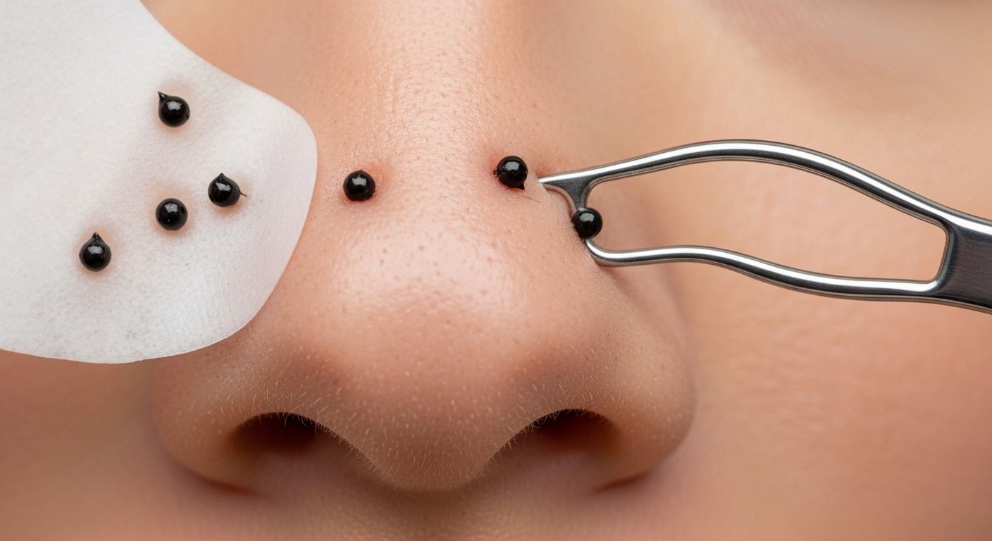 getting rid of blackheads on nose