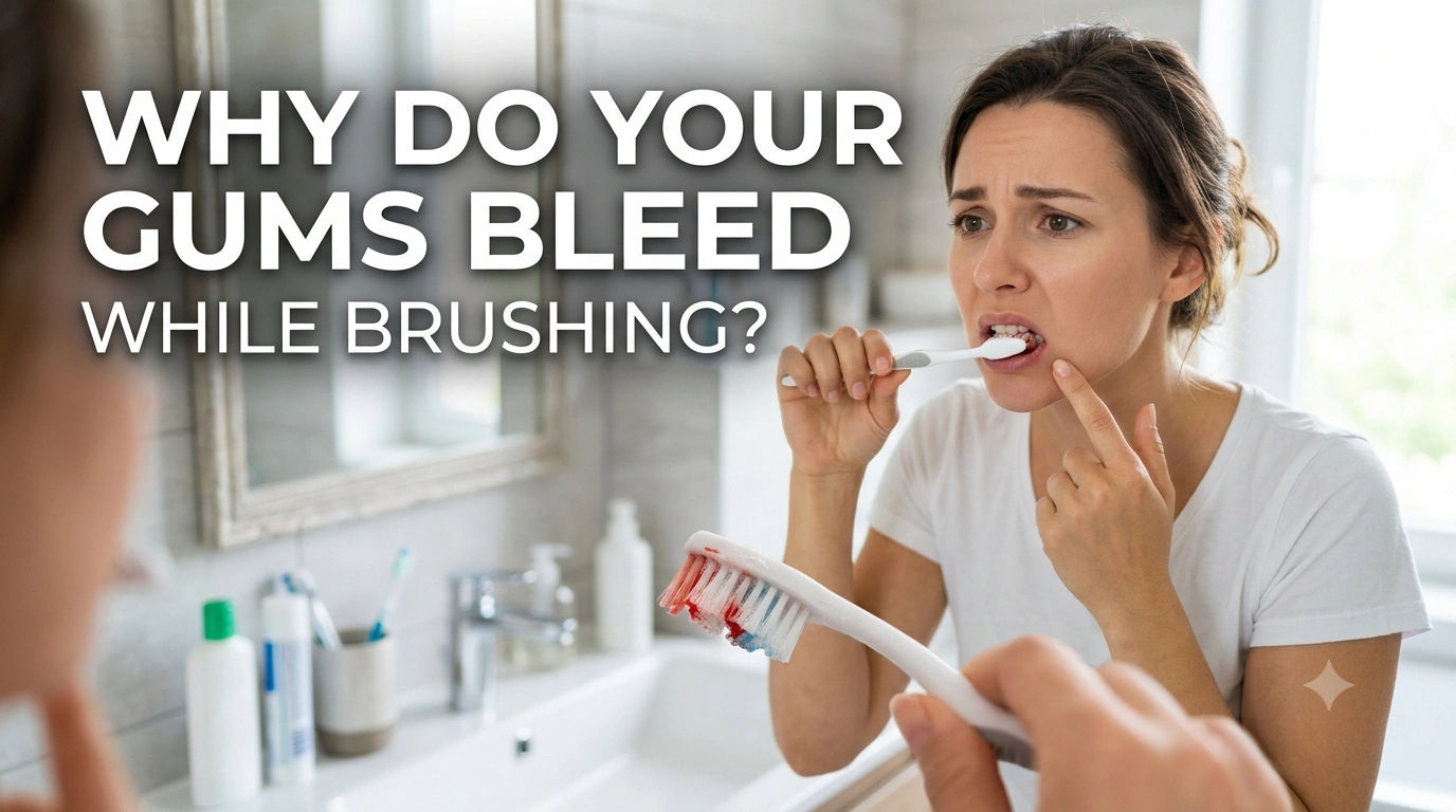 Why Do Your Gums Bleed While Brushing? Causes & Fixes