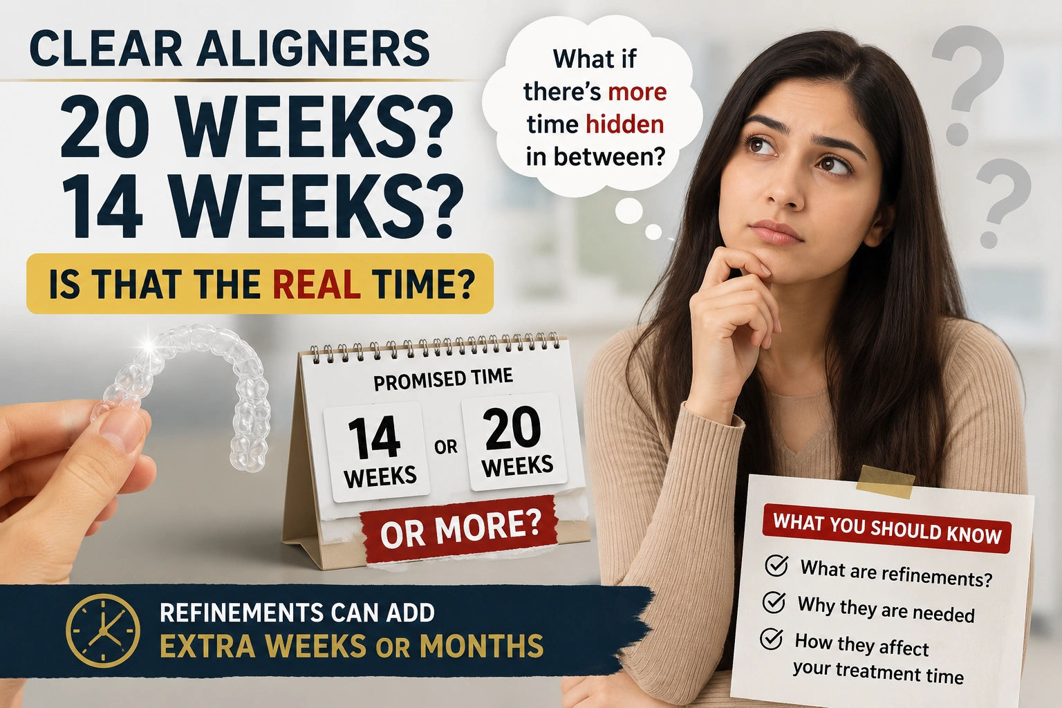 Thinking About Clear Aligners? The Truth About Refinements Every Patient Should Know