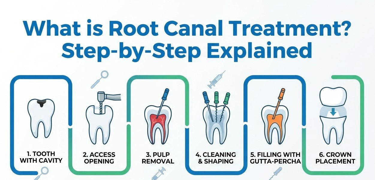 What is Root Canal Treatment? Step-by-Step Explained