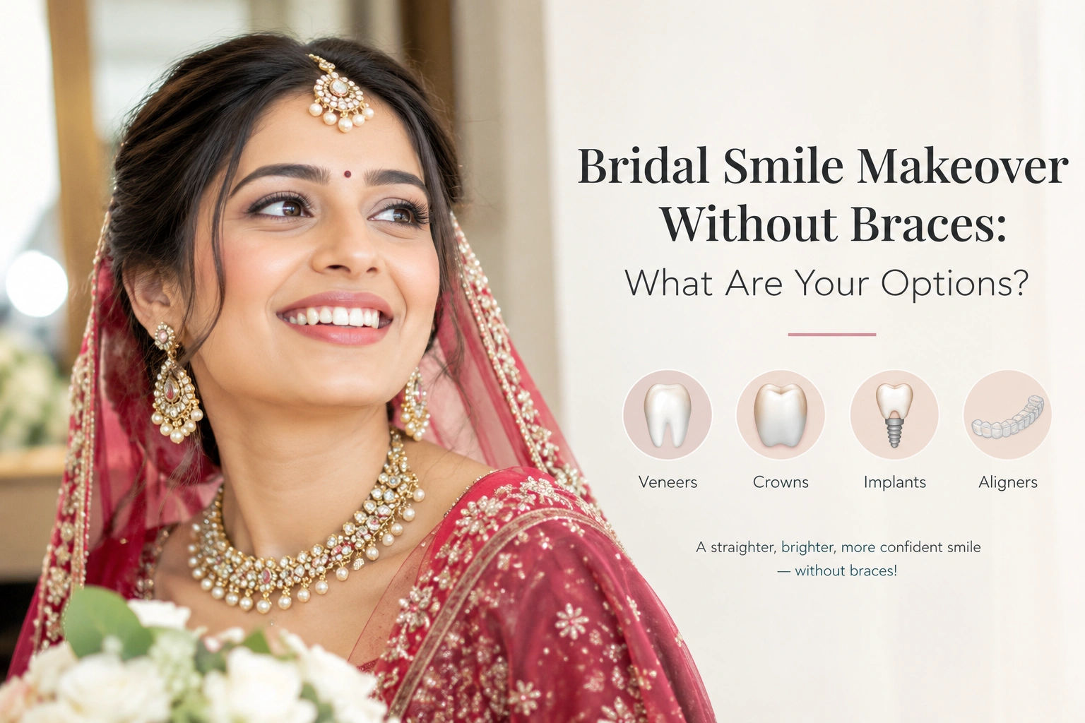 Bridal Smile Makeover Without Braces: What Are Your Options? 