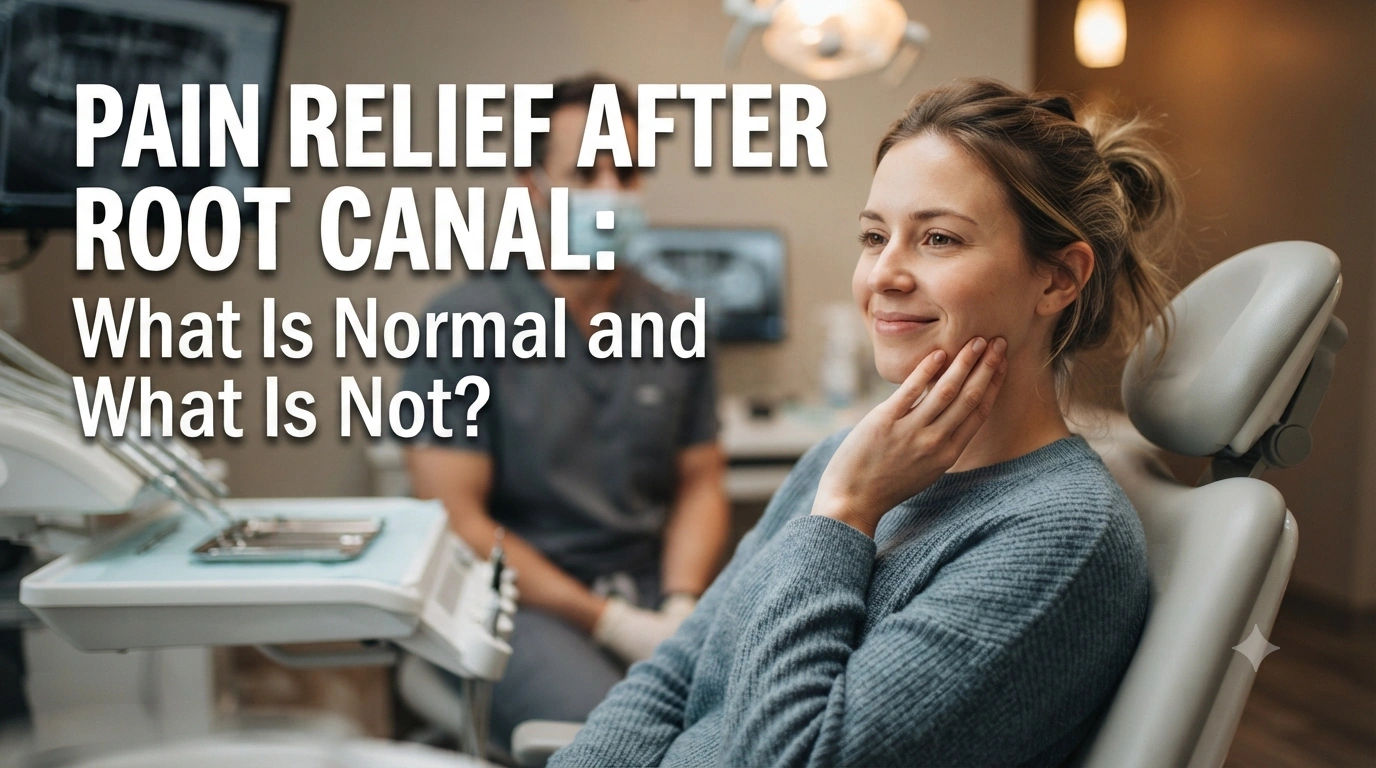 Pain Relief After Root Canal: What Is Normal and What Is Not?