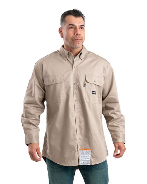 Men's Flame-Resistant Button-Down Work Shirt FRSH10