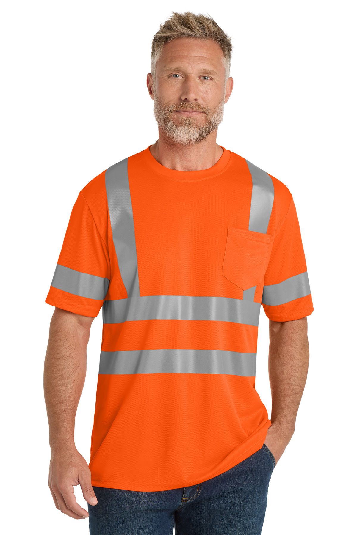 CornerStone ANSI 107 Class 3 Mesh Tee CS202