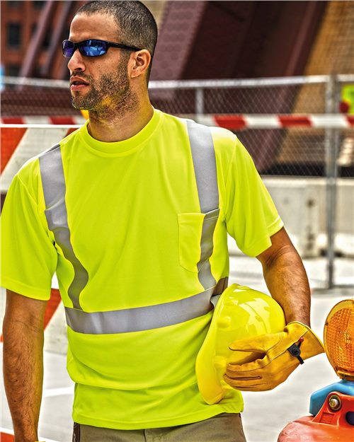 Kishigo High-Performance Microfiber Hi-Vis T-Shirt 9110-9111
