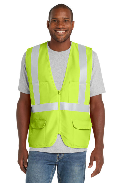 CornerStone ANSI 107 Class 2 Mesh Back Safety Vest CSV405