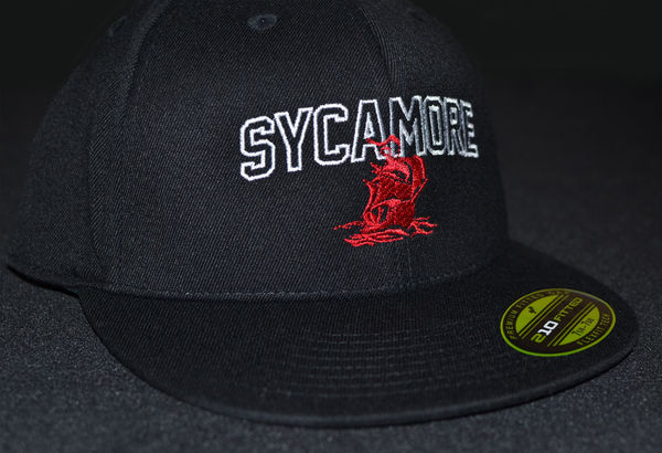 Custom embroidered school hat by American Casual