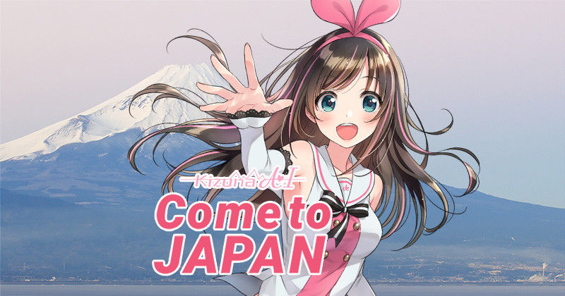 Kizuna Ai Diangkat Sebagai Duta  Wisata AMH Magz