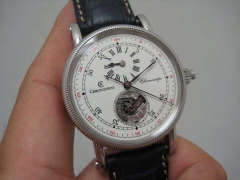 Authentic Chronoswiss Chronoscope CH 1523 Automatic watch for sale
