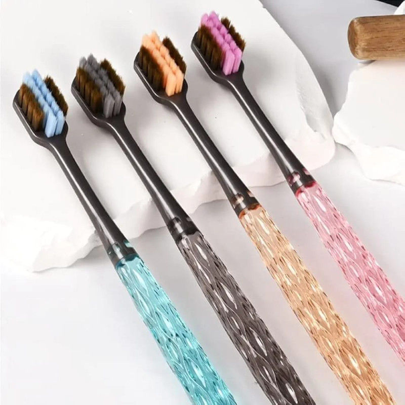 Niepoth Crystal-Grip Toothbrush Set pack of 2