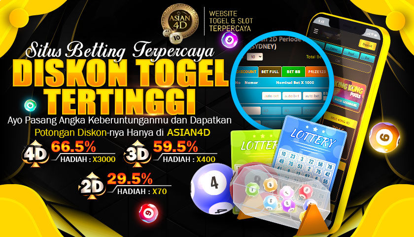 ASIAN4D | Situs Bandar Togel Online 4D Resmi Asia 4D Agen Judi Toto Gelap