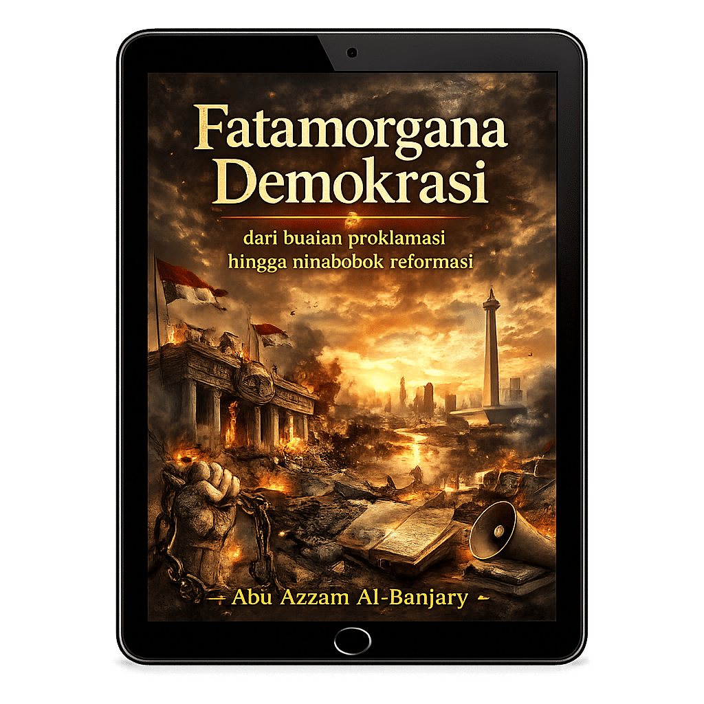 Mockup Ebook Fatamorgana Demokrasi