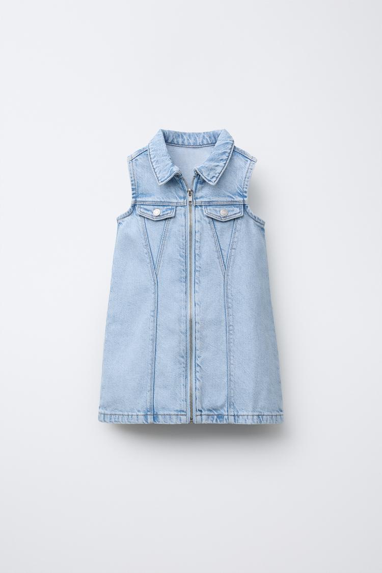 classy denim dress top