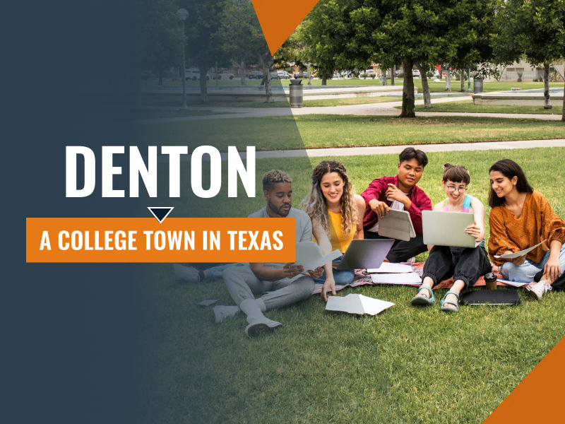 Denton, a college town in Texas 