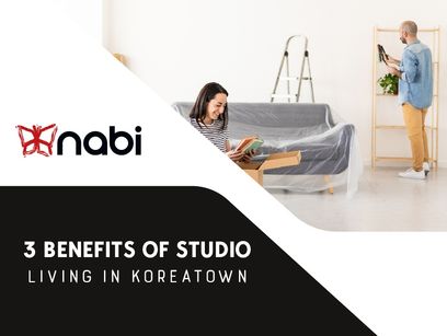 LIVING LARGE IN A SMALL SPACE: 3 BENEFITS OF STUDIO LIVING IN KOREATOWN