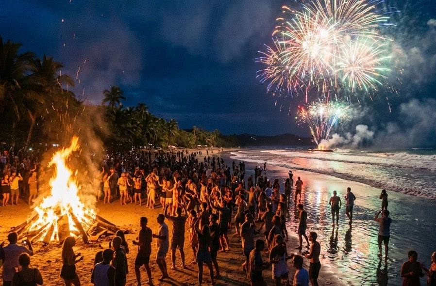 New Year's Eve Beach Party
