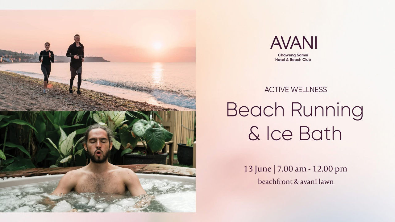 Beach Running + Ice Bath