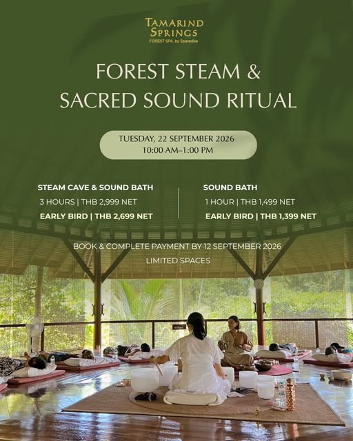 Tamarind Springs ~ Forest Steam & Sacred Sound Ritual