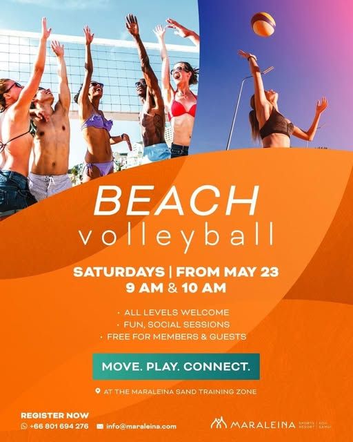 Beach Volleyball Classes at Maraleina