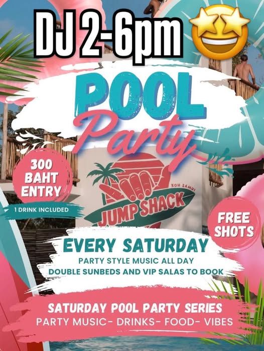 Pool Party at Jump Shack