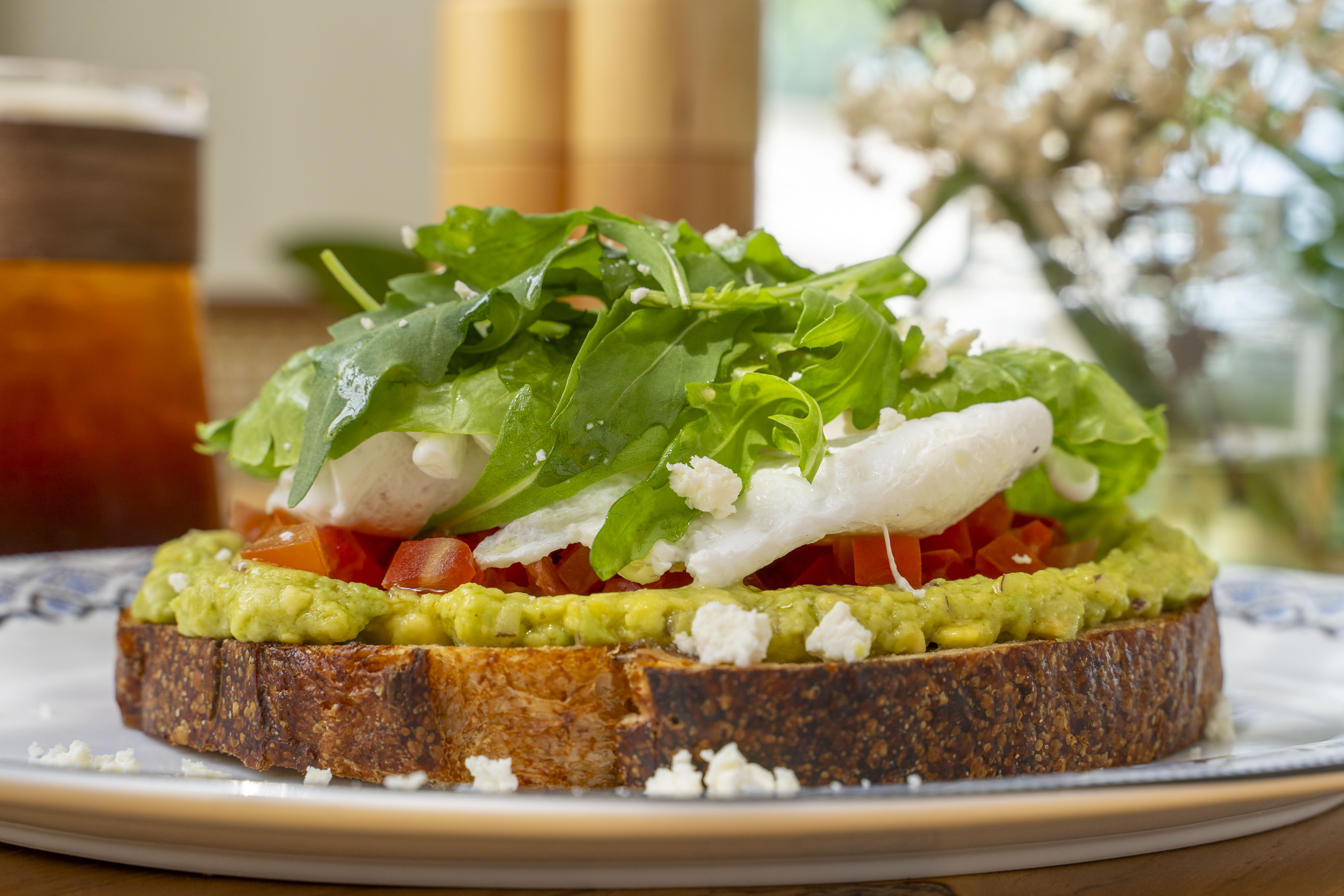 SMASH AVOCADO TOAST