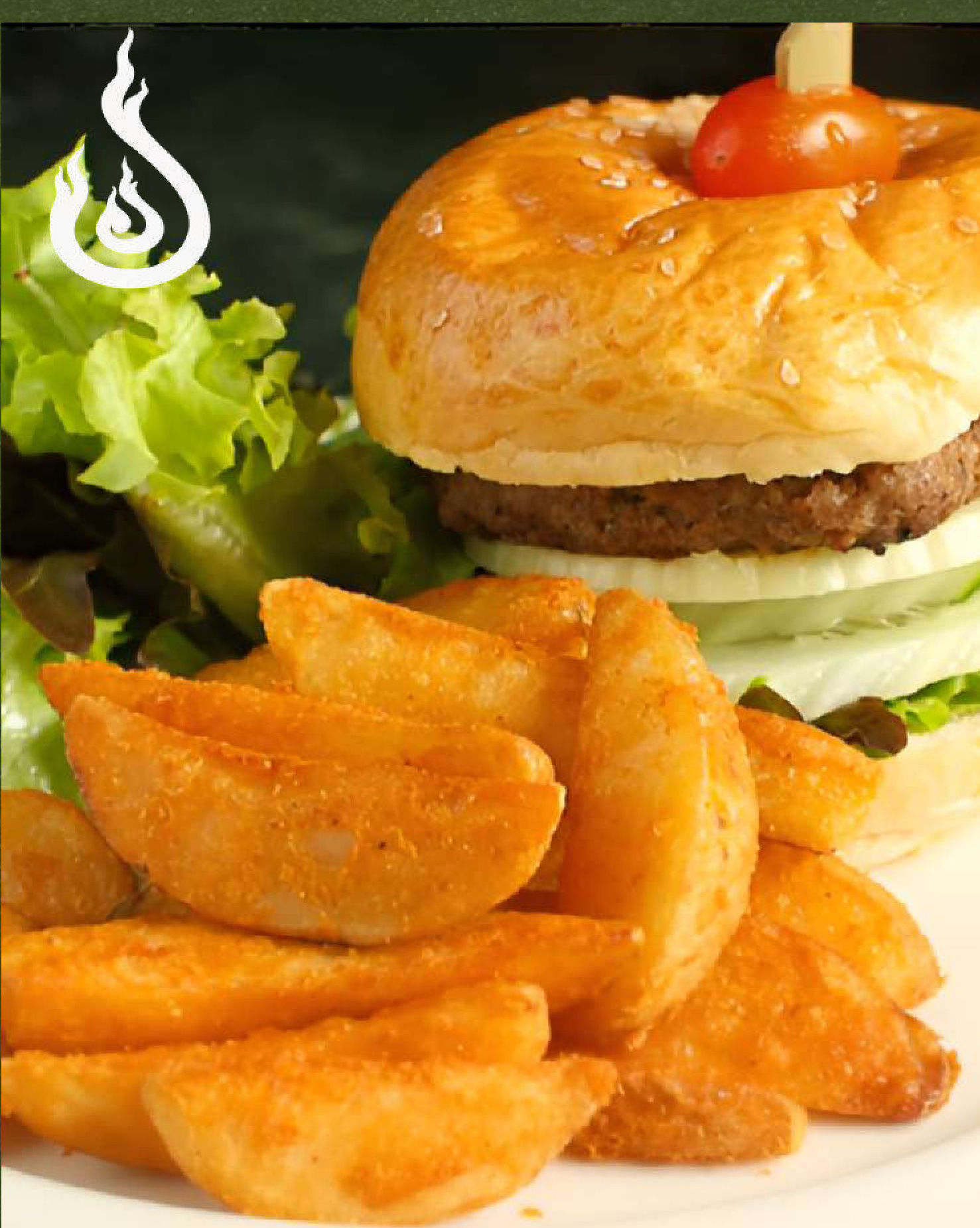 Classic Burger with Chicken or Beef