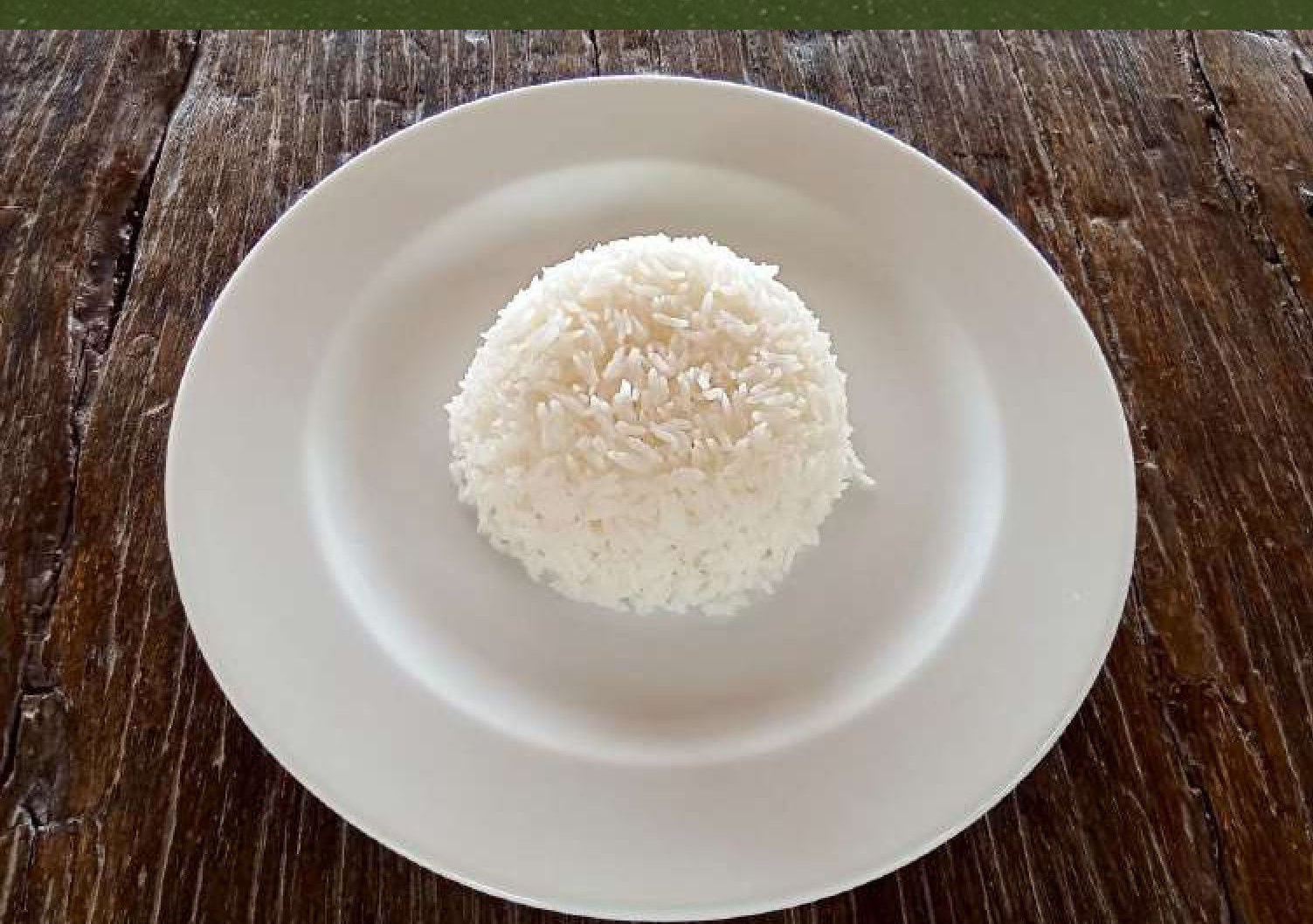 Traditional Steamed Rice 🌱