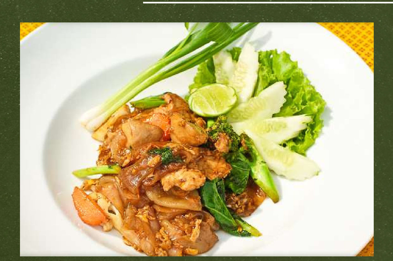 Kway Teow Phad See Ew Tofu Moo / Kung / Kai