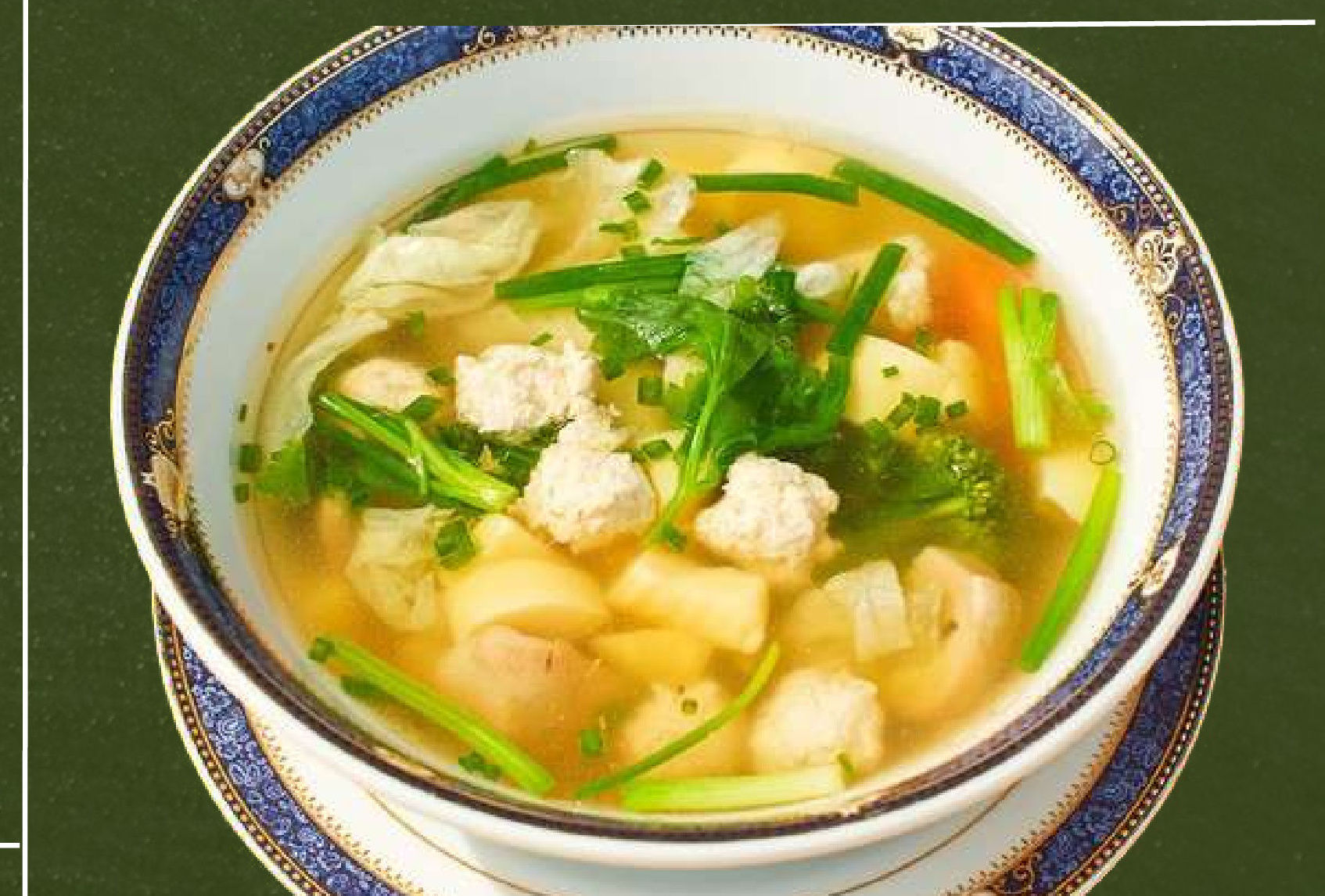 Clear Soup with Minced Pork and Tofu 🌱