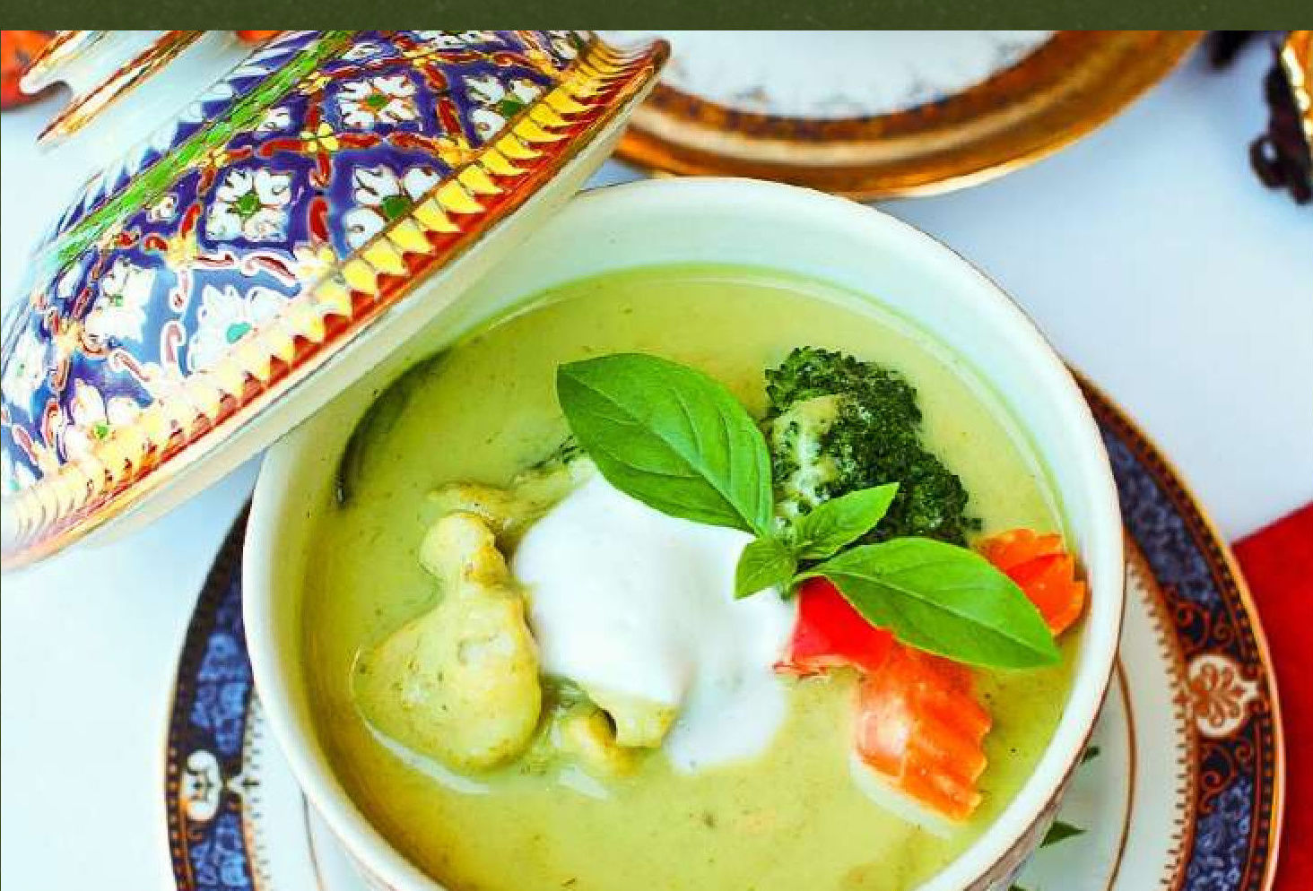 Green Curry with Shrimp