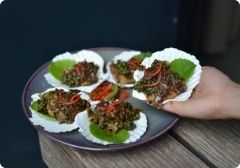 Whole Scallop Pad Cha