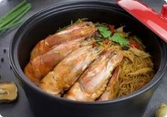 Baked Glass Noodle in a Pot