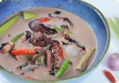 Octopus in Coconut Milk