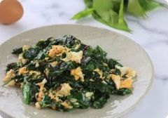 🌱 Thai Spinach with Eggs