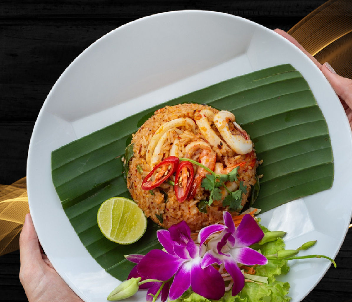Fried Rice Tom Yum (Shrimp or Seafood)