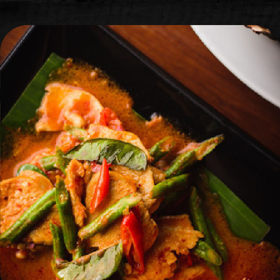Chicken or Pork Fried Red Curry