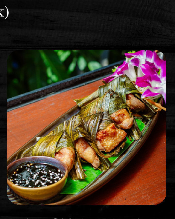 Chicken Pandan